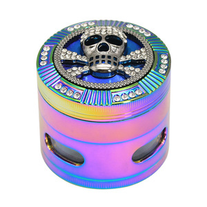 Personalised Custom Logo <strong>Smoke</strong> Wholesale Premium Animal Design 4 Piece Tobacco Grinder New Arrival 63mm 2.5''Grinder <strong>Herbal</strong> - Product Image 3