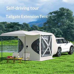 Tente arrière de voiture pour SUV, montage facile, portable, pour <span class=keywords><strong>camping</strong></span> en plein air, tente imperméable à double couche en TPU épaissi, quatre saisons - Product Image 2