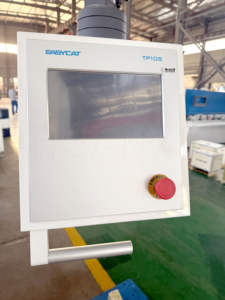 מכבש קיפול SANXIN במבצע הטוב ביותר 50T 63T 100T מכבש הידראולי עם מערכת בקרה TP10S לכיפוף פחים - Product Image 3