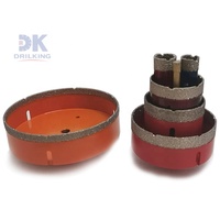Scie cloche diamantée M14 pour carrelage, céramique, porcelaine, marbre, granit, béton, grès