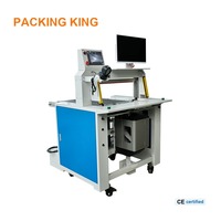 Machine d'emballage express horizontale électrique à poussée manuelle pour l'e-commerce et l'entreposage de colis, spécialisée dans l'ensachage automatique de grande taille