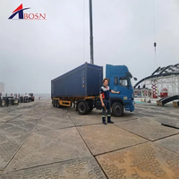 Tapis de sol robuste en UHMWPE 3000x2500mm, tapis de chantier temporaire pour la construction et les champs pétrolifères, résistant aux UV, service de découpe disponible