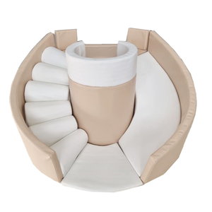 Set de Juego Suave para Exteriores en Beige Natural con Casa de Brinco, Equipo de <span class=keywords><strong>Gimnasio</strong></span>, Set de Juego Suave para Bebés, Alquiler para Eventos, Set de Juego de Espuma Suave para Niños - Product Image 6