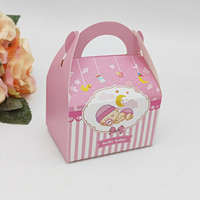 Boîte de bonbons pour bébé au design européen pour bébé d'un an petite boîte de bonbons pour l'anniversaire de bébé