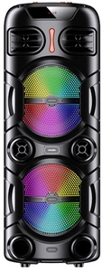 Kk-8203 2x8 40w Led Bluetooth <b>Usb</b> Rechargeable Portable <b>Speaker</b> With Microphone And Remote Control - Product Image 2