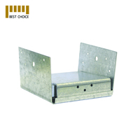 Connecteur d'angle en acier galvanisé et aluminium, sur mesure OEM, pour la construction, avec découpe laser et pliage de plaques métalliques