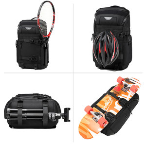 OZUKO 9617 Mochila de Viaje Antirrobo para Patineta, Multifuncional, Informal, para Senderismo, con Compartimento para Portátil de 15.6 Pulgadas - Product Image 4