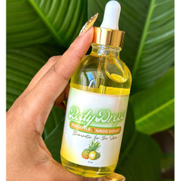 Toute Nouvelle Huile Essentielle de Beauté Parfumée Personnalisée BODY DROPS à l'Huile de Coco Biologique, Vitamine E et Huile de Pépins de Raisin