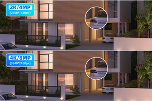KERUI 8MP rilevamento umano esterno PTZ Camera POE Smart Home 4K CCTV telecamera di sicurezza sistema di sorveglianza telecamera di rete - Product Image 3