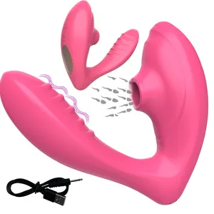 G spot stimulation 10 Suction Modes G spot Dildo Vibrator Sex Toys Clitoral sucking machine for men Women