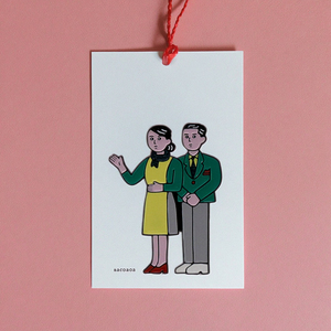 Pin de esmalte personalizado de diseño de fabricante, insignia de retrato familiar, Pin de insignia de recuerdo de esmalte suave personalizado - Product Image 1