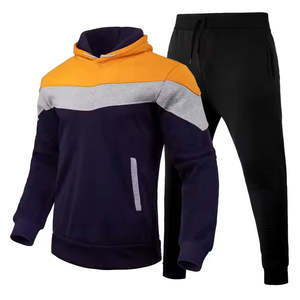 Chándales de ropa informal con estilo, chándales de lana de algodón para hombres, ropa de gimnasio para correr alto - Product Image 4