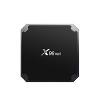 Nuevo X96mini Transfronterizo, Caja de TV Inteligente Android 4K HD con Amlogic S905W de Cuatro Núcleos y Cable de Alta Definición