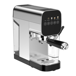 Potente cafetera eléctrica semiautomática <span class=keywords><strong>Espresso</strong></span> y Capuchino de acero inoxidable con función de espuma de leche, <span class=keywords><strong>20</strong></span> bares - Product Image 2