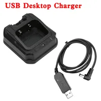 Chargeur de batterie de bureau Baofeng UV-9R Pro, adaptateur de base pour radio bidirectionnelle UV-9R BF-9700 UV9R PLUS