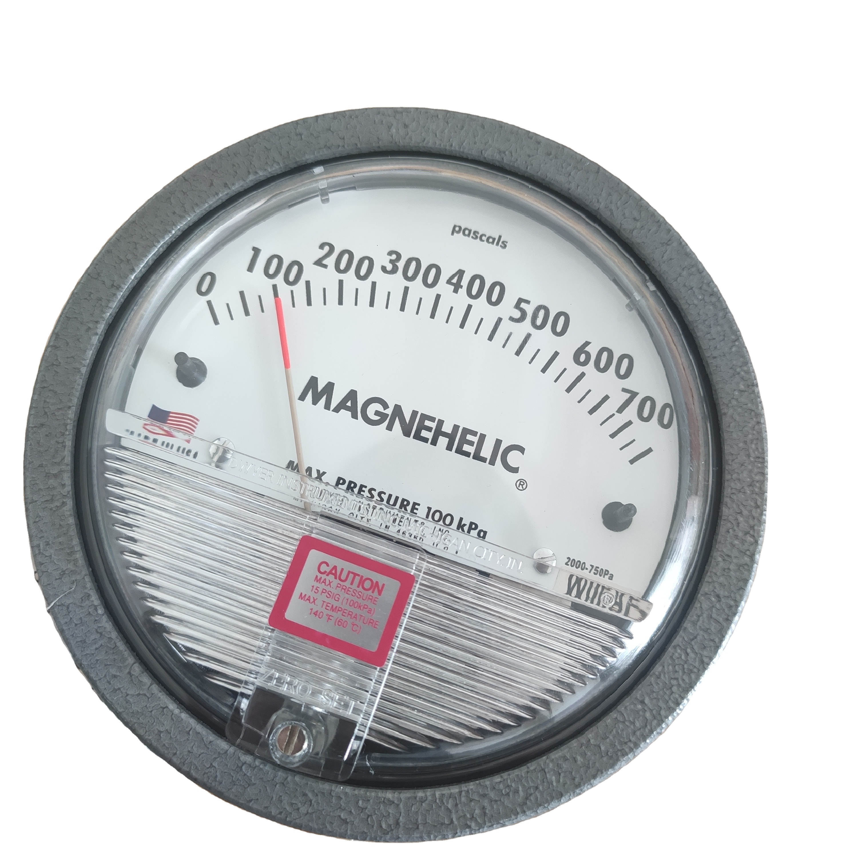 Original  Dwyer 2000 Series Magrfhelic differential pressure gauge 2000-750pa/60pa/2kpa