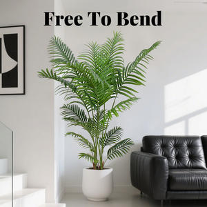 Precio de fábrica Artificial Bonsai Tree Phoenix Palm Plantas artificiales con macetas - Product Image 4