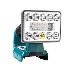 NUEVA Lámpara LED de Trabajo, Linterna para Batería de Litio <span class=keywords><strong>Makita</strong></span> BL1430 BL1830, Iluminación Exterior USB de 3 Pulgadas, 1000lm, IP65, Táctil - Product Image 1