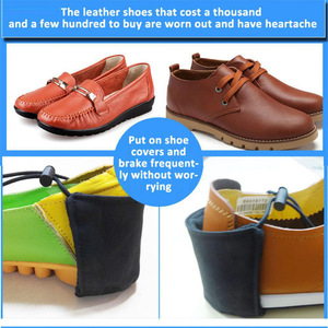 Protector de talón para zapatos de conducir, tela Oxford, antifricción, para hombres, uso en coche - Product Image 4