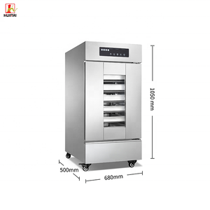 HuiMai comercial de acero inoxidable pequeño equipo de fermentación 6 bandejas máquina de fermentación de masa de Pizza para hornear <span class=keywords><strong>pan</strong></span> - Product Image 1