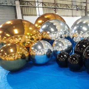 Boule miroir gonflable pour décoration de mariage, décoration d'événements en centre commercial, décoration de divertissement, boule réfléchissante aux couleurs éblouissantes - Product Image 2