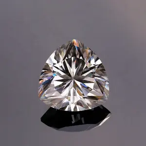 High Quality DEF Color VVS Synthetic Moissanite Diamond Trillion Cut Loose moissanite jewellery For Jewelry Making