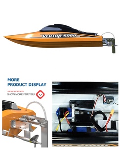 Bateau radiocommandé en plastique de haute qualité, jouet de course pour enfants, bateau électrique à grande vitesse SR80 <span class=keywords><strong>Pro</strong></span> ARTR - Product Image 5