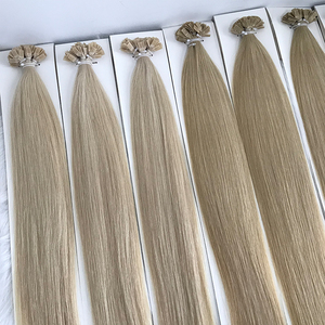 Estensioni di <span class=keywords><strong>Capelli</strong></span> Umani Russi <span class=keywords><strong>Veri</strong></span> con Punta Piatta, Vendita all'Ingrosso di Fabbrica, Estensioni di <span class=keywords><strong>Capelli</strong></span> Remy Pre-Bonded - Product Image 4