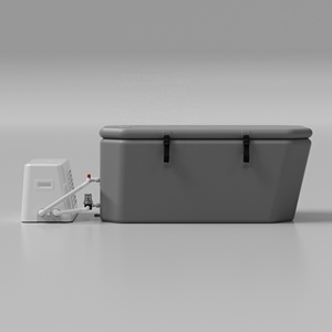 US Stock PVC <b>Inflatable</b> Ice <b>Bath</b> with Chiller & Filter Cooling System, Portable Cold Plunge Tub for Adult Recovery and Home Use - Product Image 4