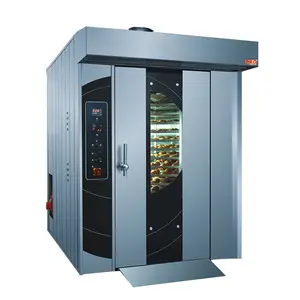 Commercial Automatic Bakery Gas Electric Bread Baking Oven bakery machinery for bread making bakery rotary rack ovens for sale