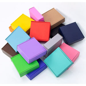 Hot Sale Custom Printed Fancy Pink Wellpappe verpackung Geprägtes Logo Kleidungs <span class=keywords><strong>box</strong></span> für Socken Versand papier Geschenk <span class=keywords><strong>box</strong></span> - Product Image 4