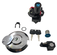 Pièces de moteur de moto, interrupteur d'allumage, serrure, 2 clés pour Eco 100 Deluxe