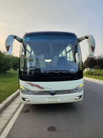 Autocar de luxe d'occasion Yutong 50 places, modèle 2017, moteur Yuchai Euro 5, bus de transport de passagers d'occasion à vendre