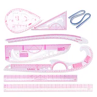 7/9pcs Sewing French Curve Ruler Measure Dressmaking Tailor Drawing  Template Craft Tool Set costura sewing machine accessories