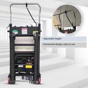 400 किलो फोल्डेबल सीढ़ी चढ़ने वाली गाड़ी <span class=keywords><strong>4</strong></span> पहियों के साथ एडजस्टेबल हैंडल के साथ - Product Image 3