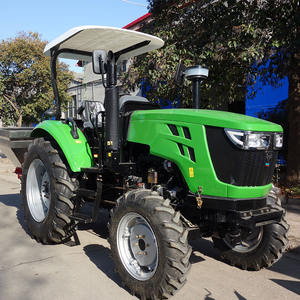 Tracteurs agricoles à quatre roues motrices, moteur YTO, 70 CV, 75 CV, 80 CV, 90 CV, tracteur à roues avec godet avant - Product Image 3
