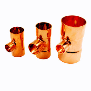 Conector en T de Latón para Refrigeración, Reductor de Cobre, 28.6-42MM, Tipo Angular, Resistente a la Corrosión - Product Image 1