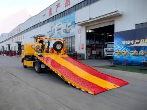 Remolque de Plataforma Inclinable Dongfeng 4x2, Nuevo, Diésel, Manual, Cama Baja, EURO 5, Origen Hubei, 5995x2350x2600, Mejor Precio - Product Image 5