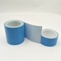 Ruban adhésif acrylique double face isolant haute conductivité thermique à haute température avec support en fibre optique pour l'automobile