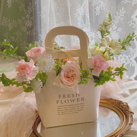 Sac cadeau réutilisable en carton écologique JOYWOOD, boîte d'emballage pour bouquet, pour fleuriste, vente au détail, livraison de fleurs