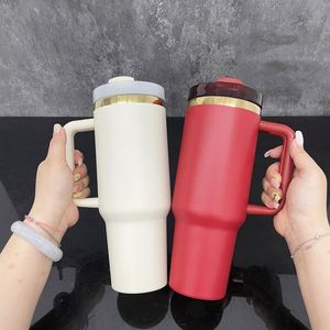 Custom LogoBulk <b>Mirror</b> Gold Plated Underneath Stainless Steel 40oz Christmas Red Green Tumbler for Laser Engraving - Product Image 4