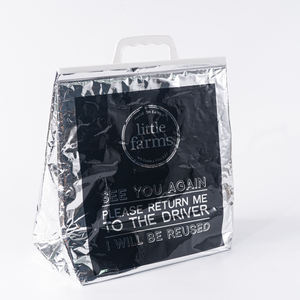 Новый многоразовый большой портативный мешок для горячей и холодной еды кулер изолированный мешок для теплоизоляции продуктовый мешок - Product Image 4