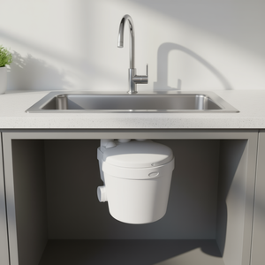 Triturador de Basura Watersan de 5.5 Kg, 31.5 Cm de Largo, 26 Cm de Ancho y 23 Cm de Alto para Fregadero de Cocina - Product Image 3