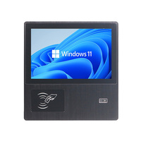 Lector RFID de 10 pulgadas y 13,56 Mhz, ordenador montado al ras, resistente NFC, Panel táctil, PC, Win10, escáner de código QR, tableta táctil