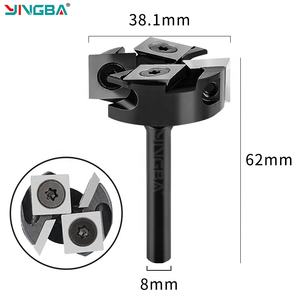 Offres Spéciales remplacer les mèches de lame Insert-Style Spoilboard Bit Surface Planer 2 + 2 mèches de routeur de surfaçage CNC pour le bois - Product Image 6