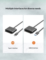 Câble adaptateur de disque dur en gros directement de l'usine, convertisseur externe USB 3.0 SATA pour ordinateur, compatible avec les disques de 2,5 et 3,5 pouces
