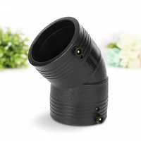 Raccord coudé électrofusion 45 degrés en PEHD PE100 SDR11 de 110 mm moulé par injection Zhejiang Fengfeng