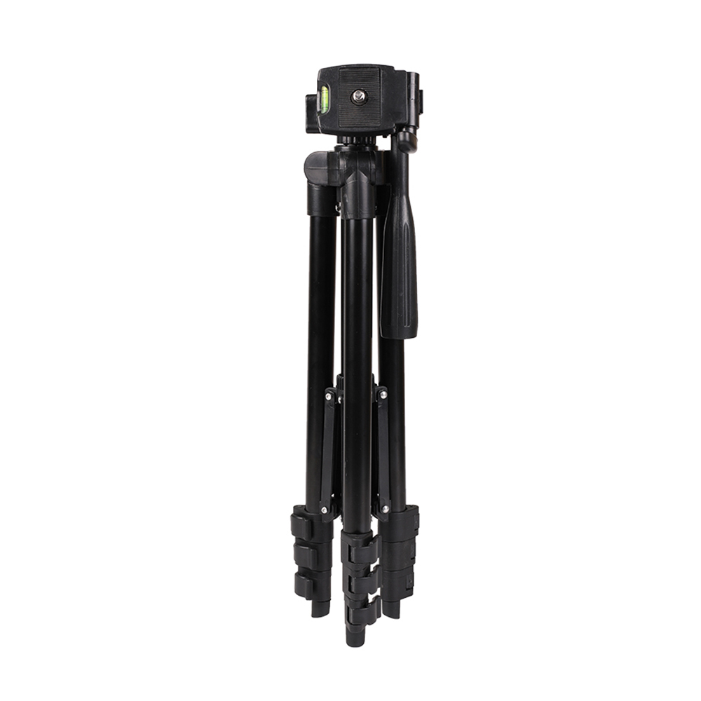 3120 Aluminum Camera Tripod – Lightweight Extendable Stand with Phone Clip for Photography - View 3