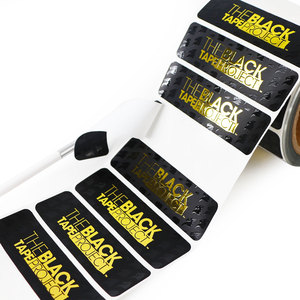 Custom 3D Varnish Branding <strong>Sticker</strong> High Glossy Metallic Gold Foil Raised Logo Embossed Printing <strong>Adhesive</strong> <strong>Vinyl</strong> Label <strong>Stickers</strong> - Product Image 4