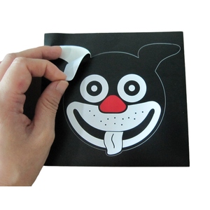 Biglietti da Visita a Colori <span class=keywords><strong>con</strong></span> Taglio Kiss Cut in PVC Vinilico <span class=keywords><strong>con</strong></span> Stampa Offset UV - Product Image 6